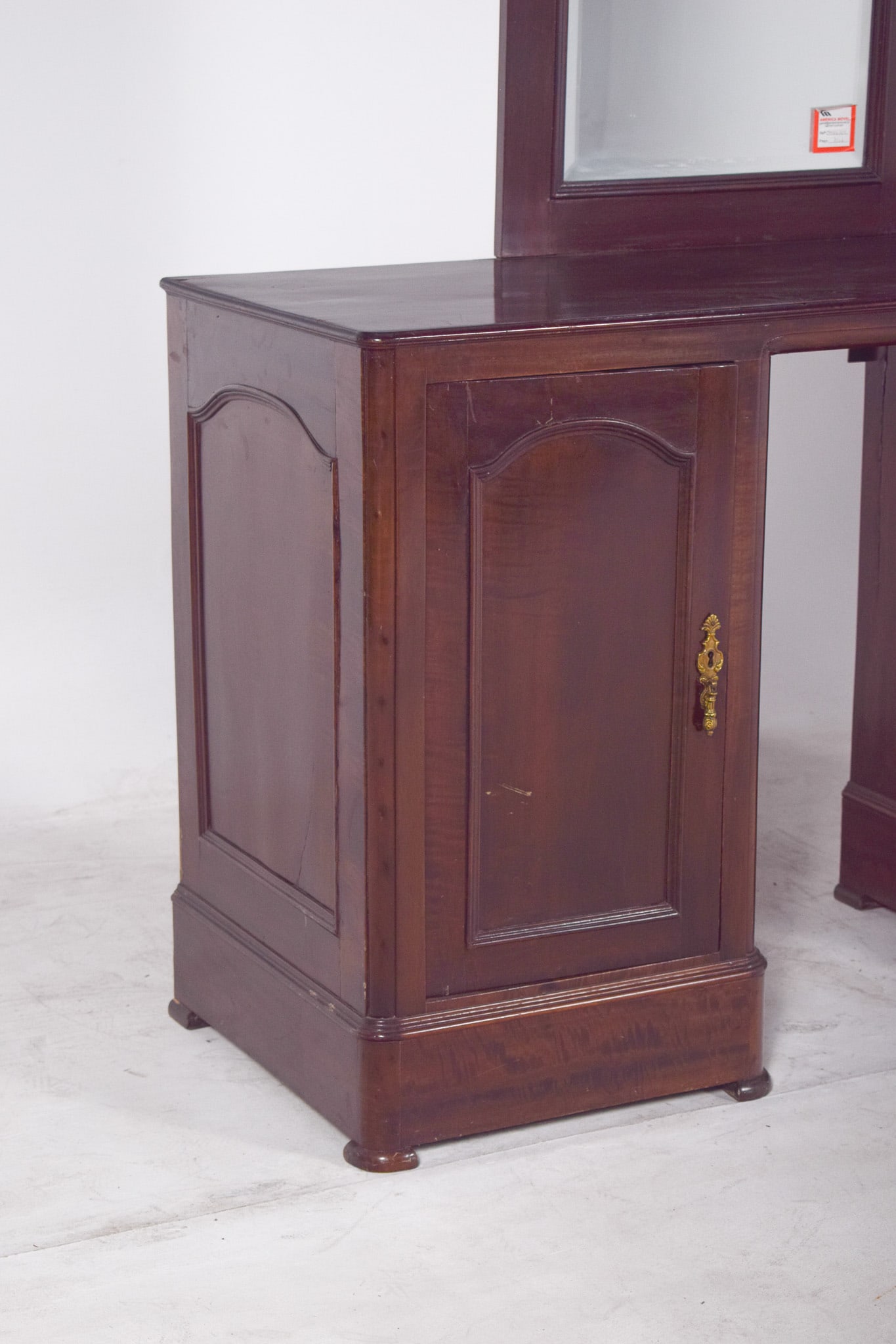 Vintage Portuguese Dressing Table with Mirror, 1920s - 7