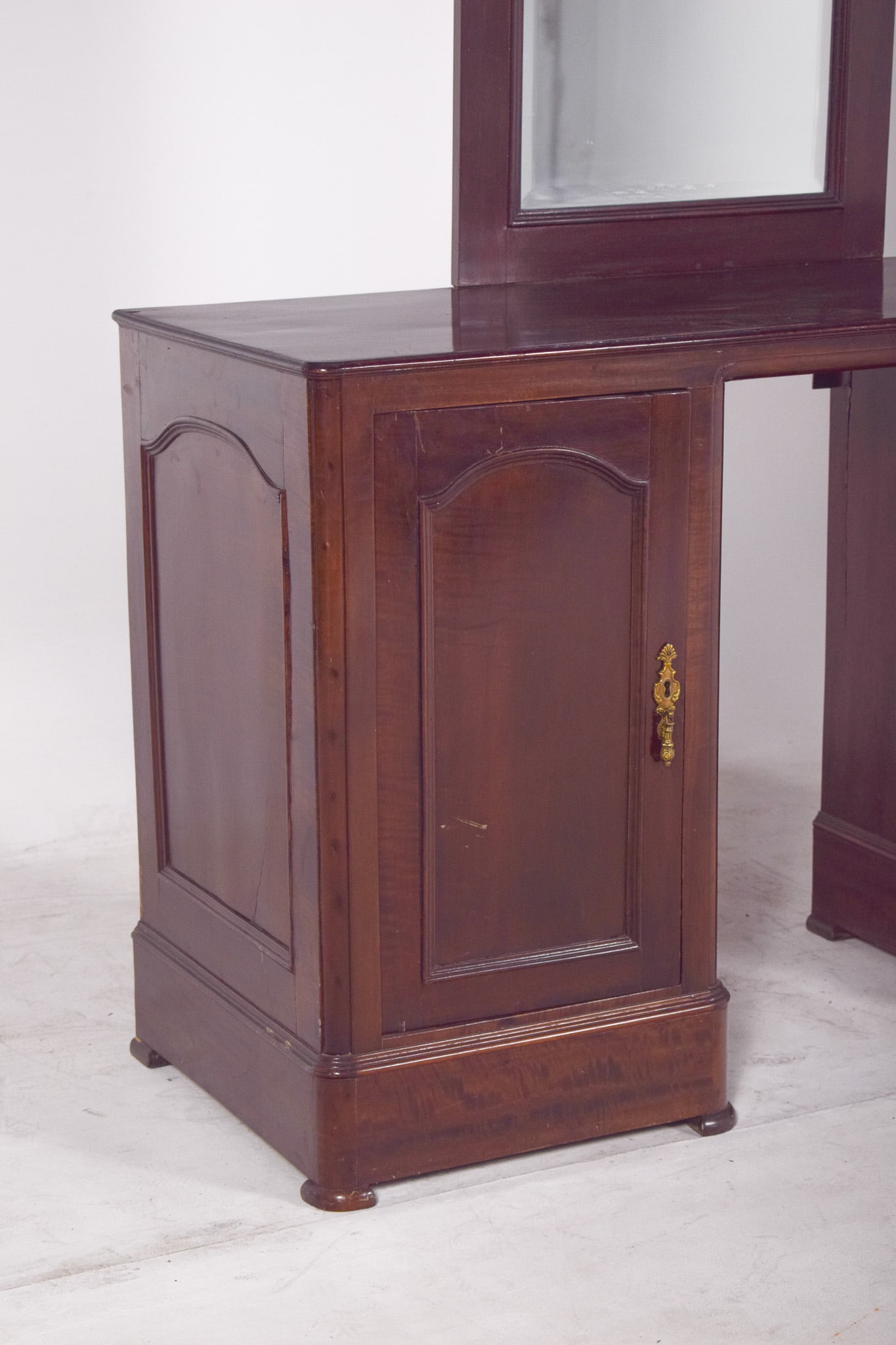 Vintage Portuguese Dressing Table with Mirror, 1920s - 8