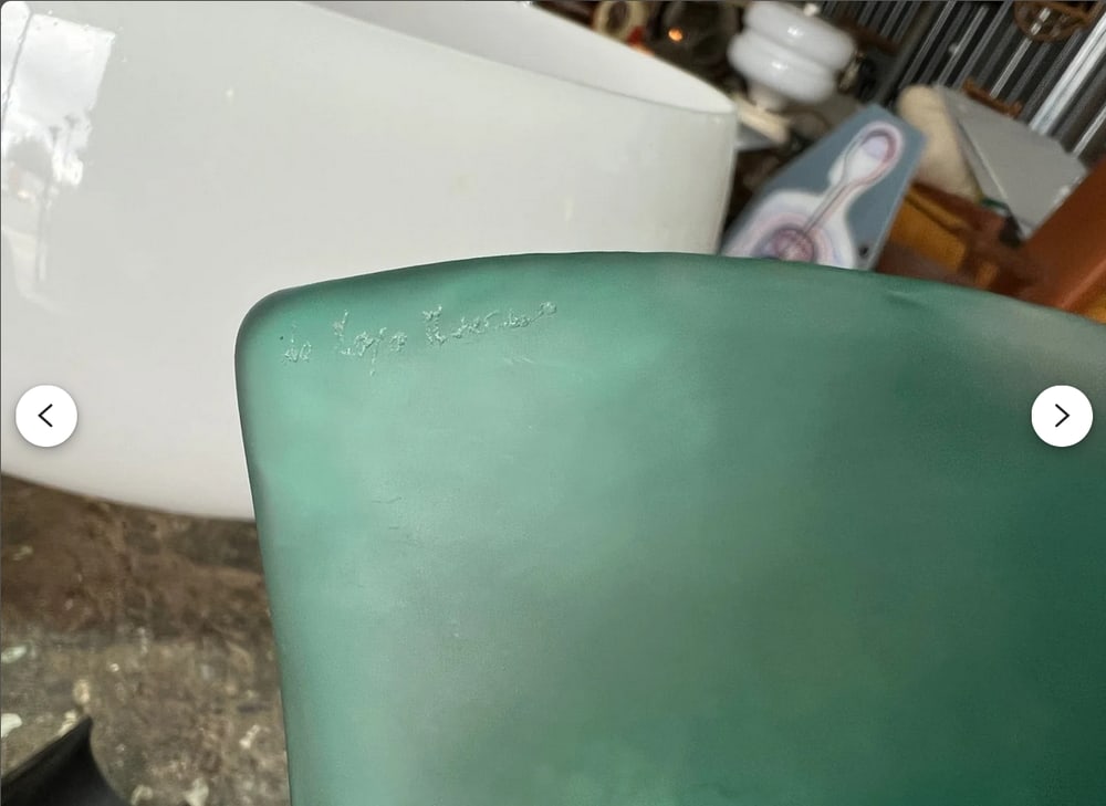 Table Lamp in Murano Glass from De Majo, 1980s - 4