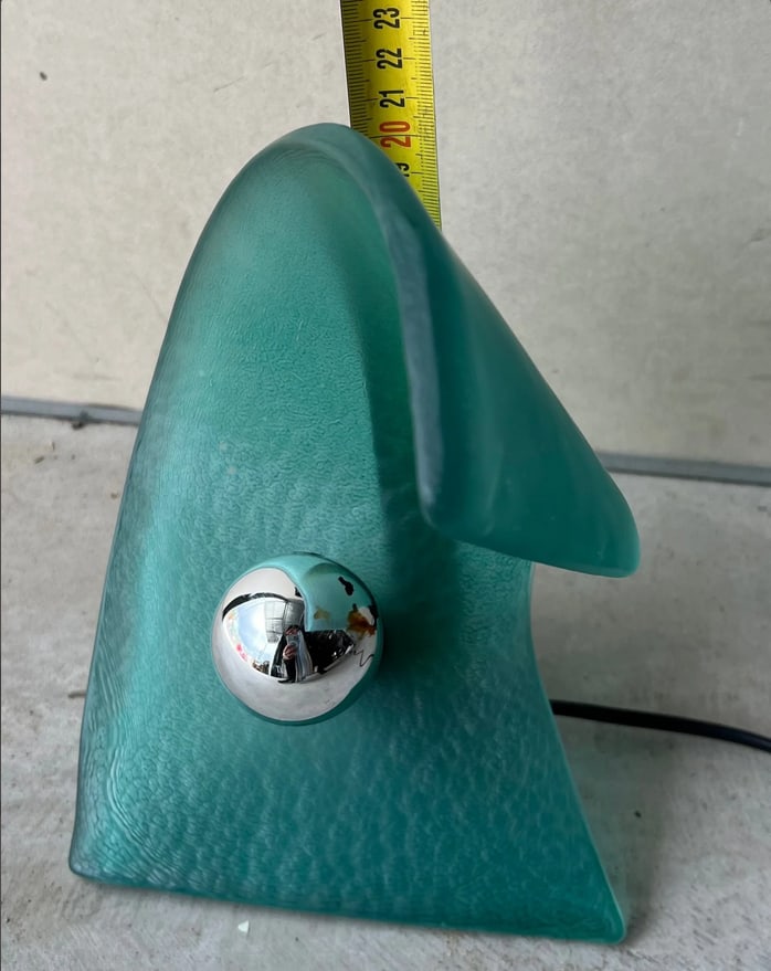 Table Lamp in Murano Glass from De Majo, 1980s - 6