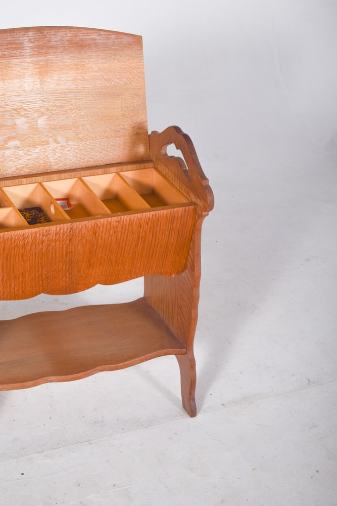 Mid-Century Oak Seamstress, 1950s - 3