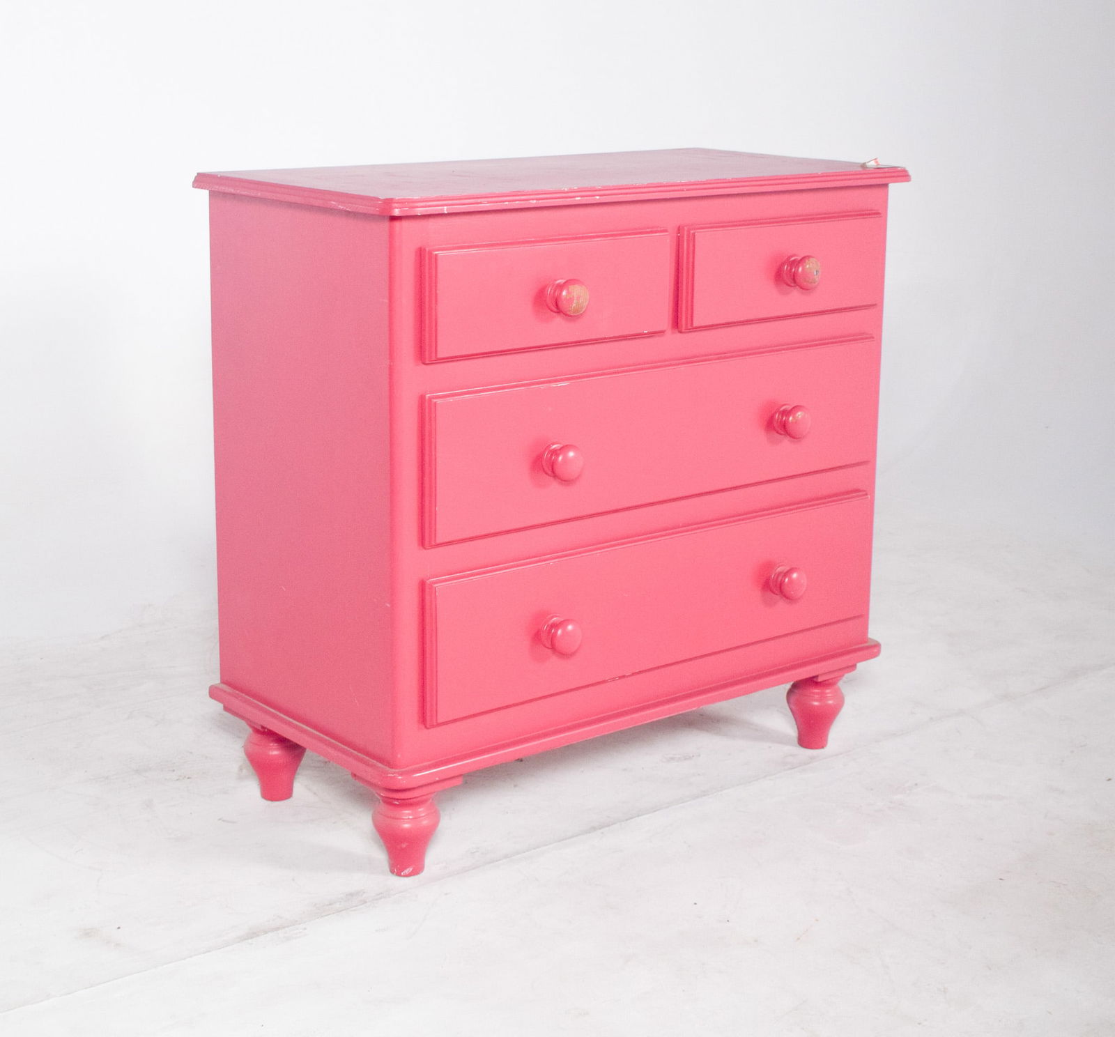 Vintage Chest of Drawers in Pink, 1970s - 4