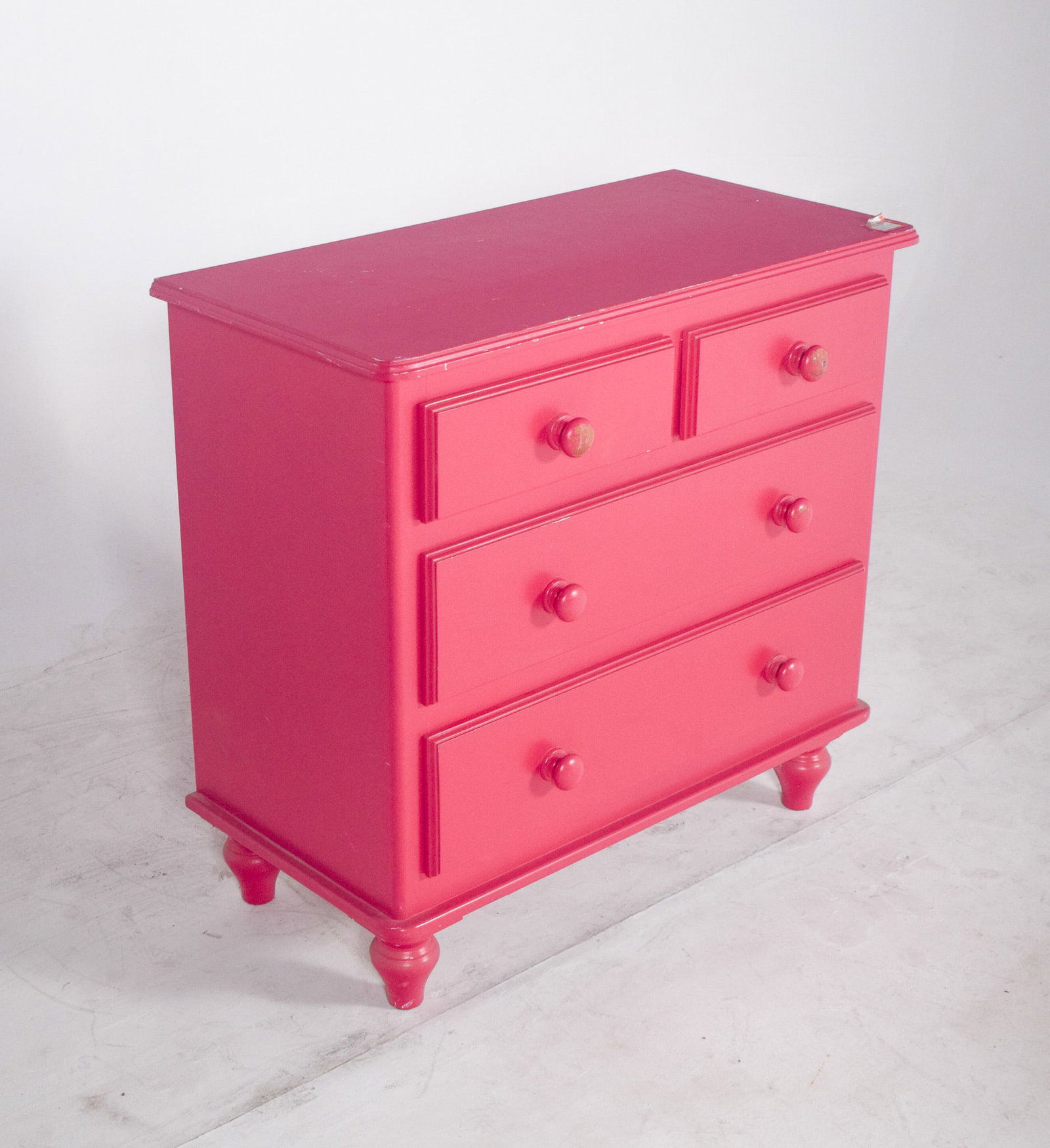 Vintage Chest of Drawers in Pink, 1970s - 5