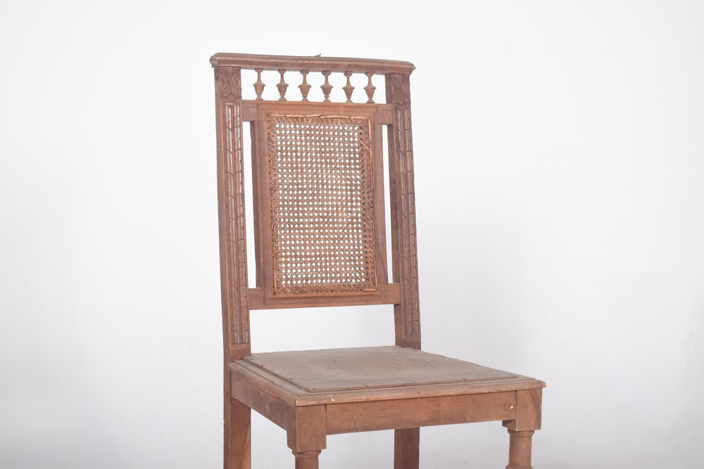 Dining Chair with Cane Backrest, 1890 - 6