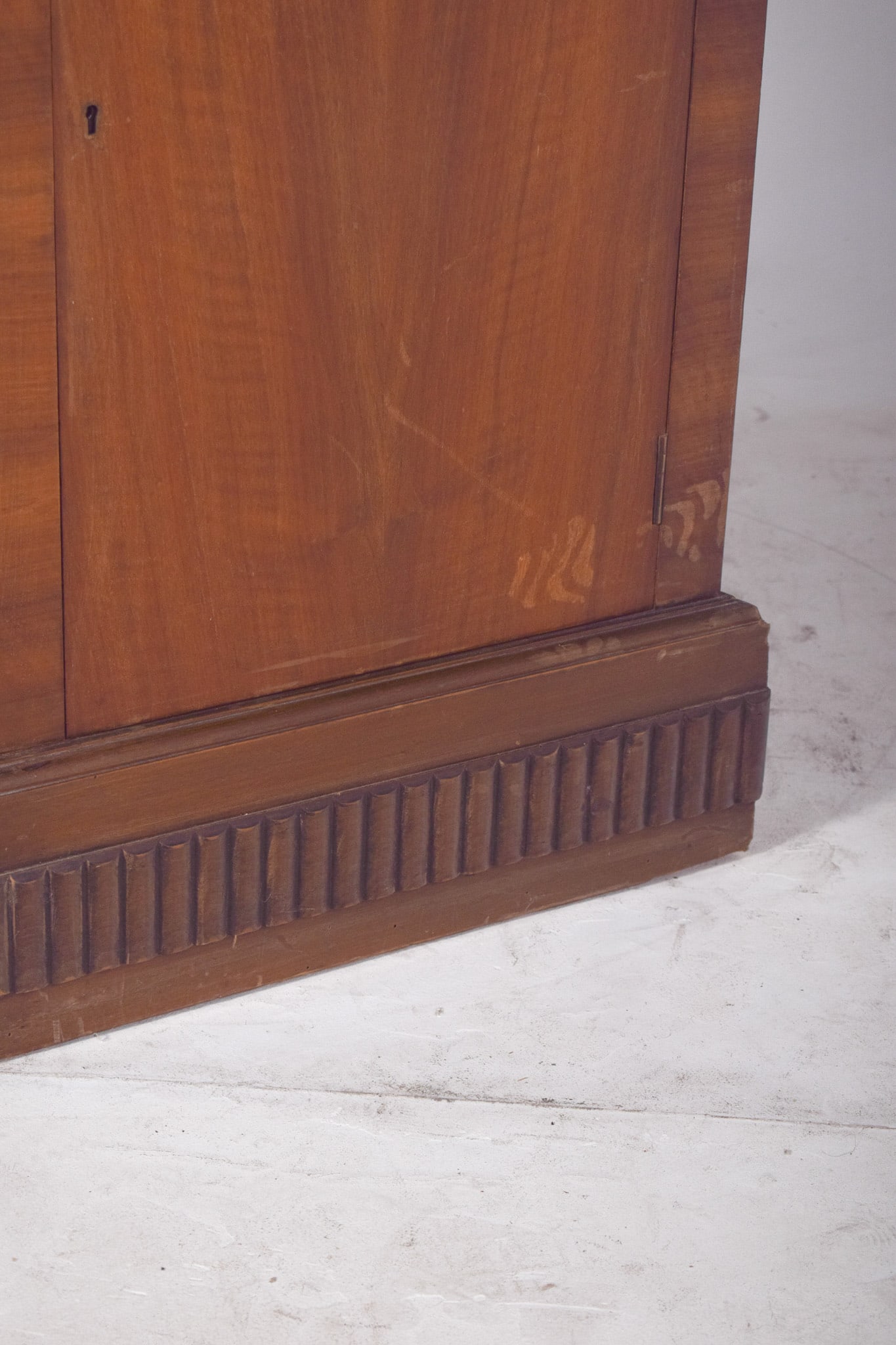 Vintage European Table with Base Unit and Door, 1950s - 5