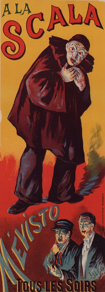 Maximilien Luce, A la Scala - Mévisto, 1898, Lithograph - 2
