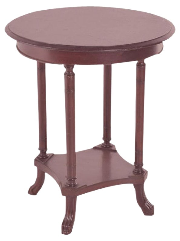 English Mahogany Side Table, 1920s (1 of 2)