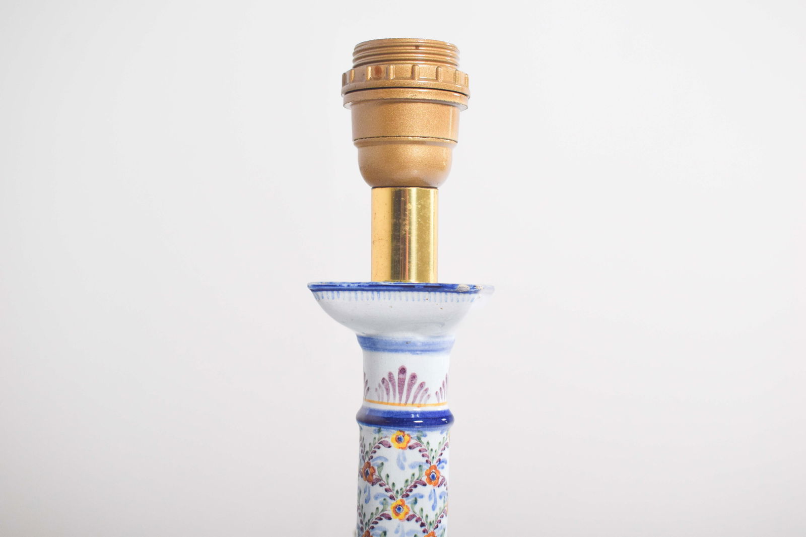 Table Lamp in Portuguese Ceramic from Candal, 1920 - 10