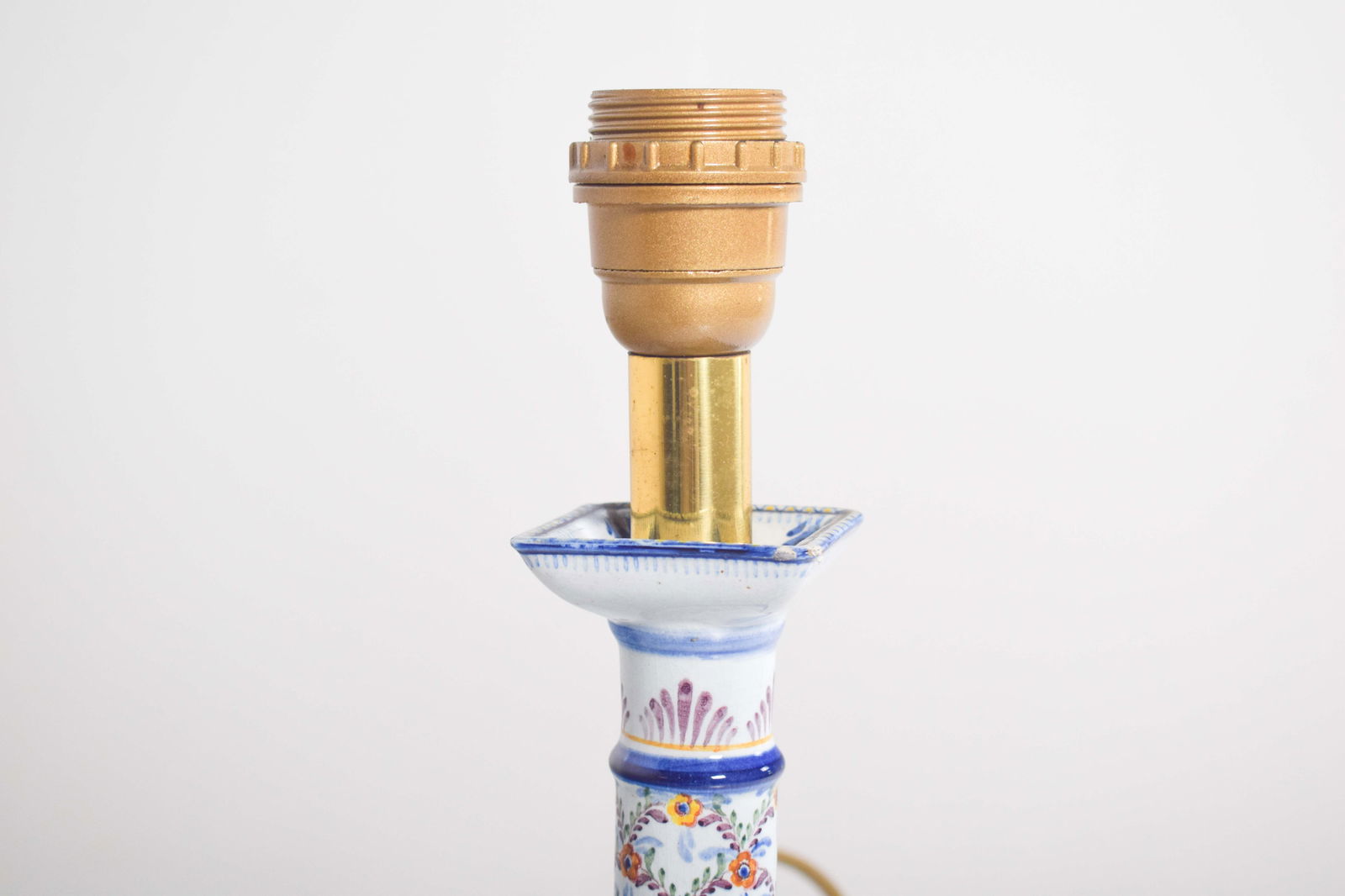 Table Lamp in Portuguese Ceramic from Candal, 1920 - 11