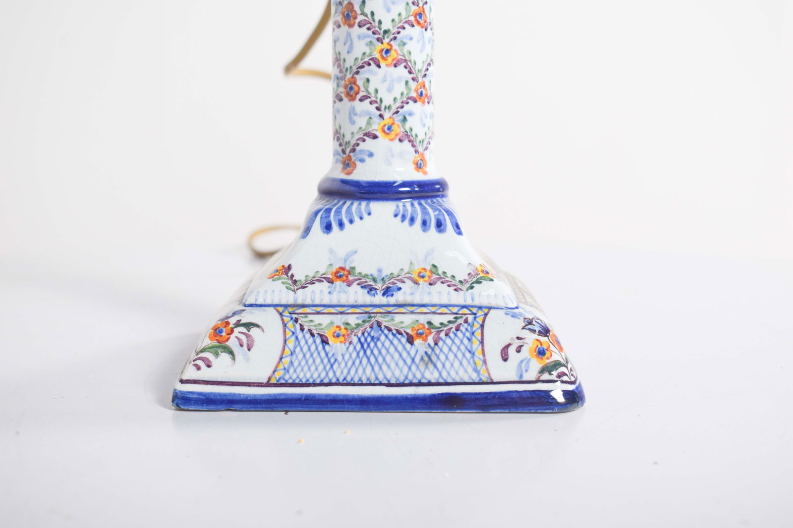 Table Lamp in Portuguese Ceramic from Candal, 1920 - 4
