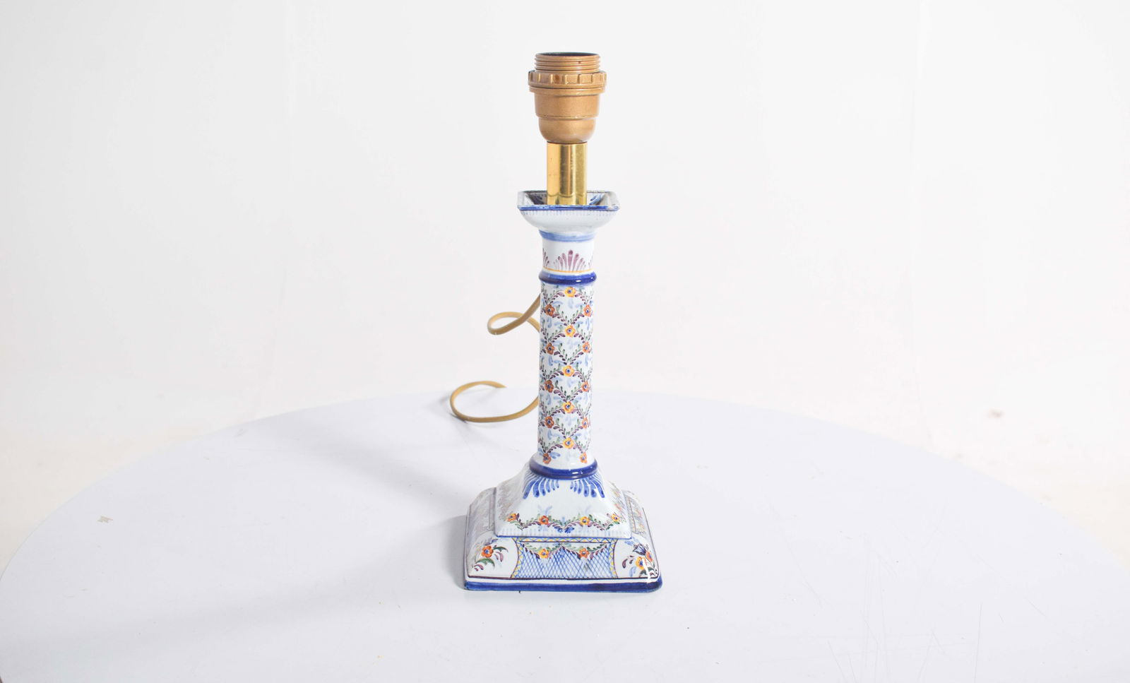 Table Lamp in Portuguese Ceramic from Candal, 1920 - 8