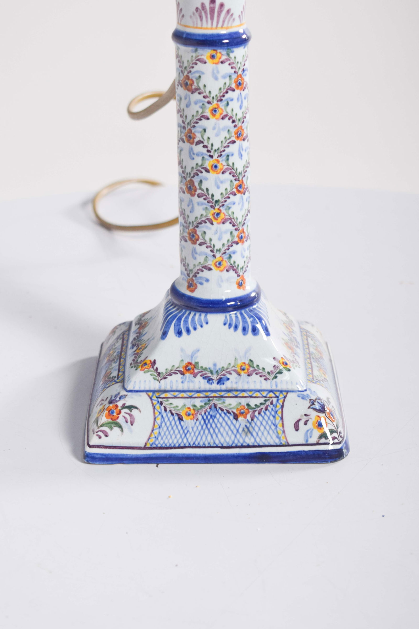 Table Lamp in Portuguese Ceramic from Candal, 1920 - 9