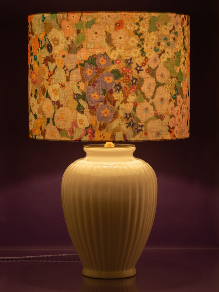 House of Hackney Floral Lampshade Table Lamp by Delft - 12