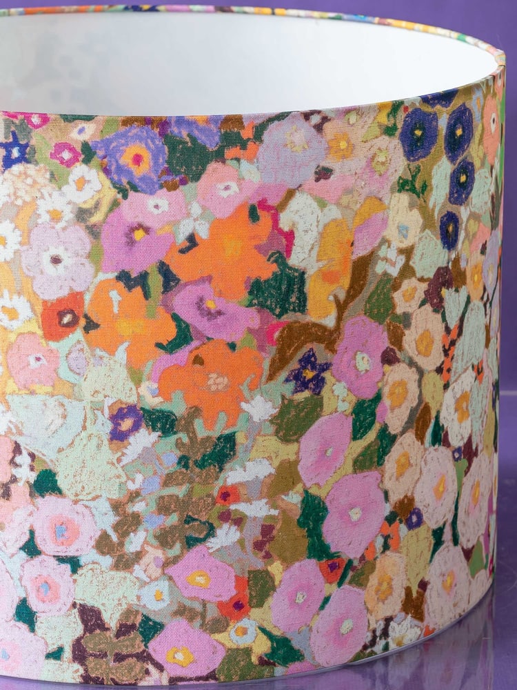 House of Hackney Floral Lampshade Table Lamp by Delft - 6