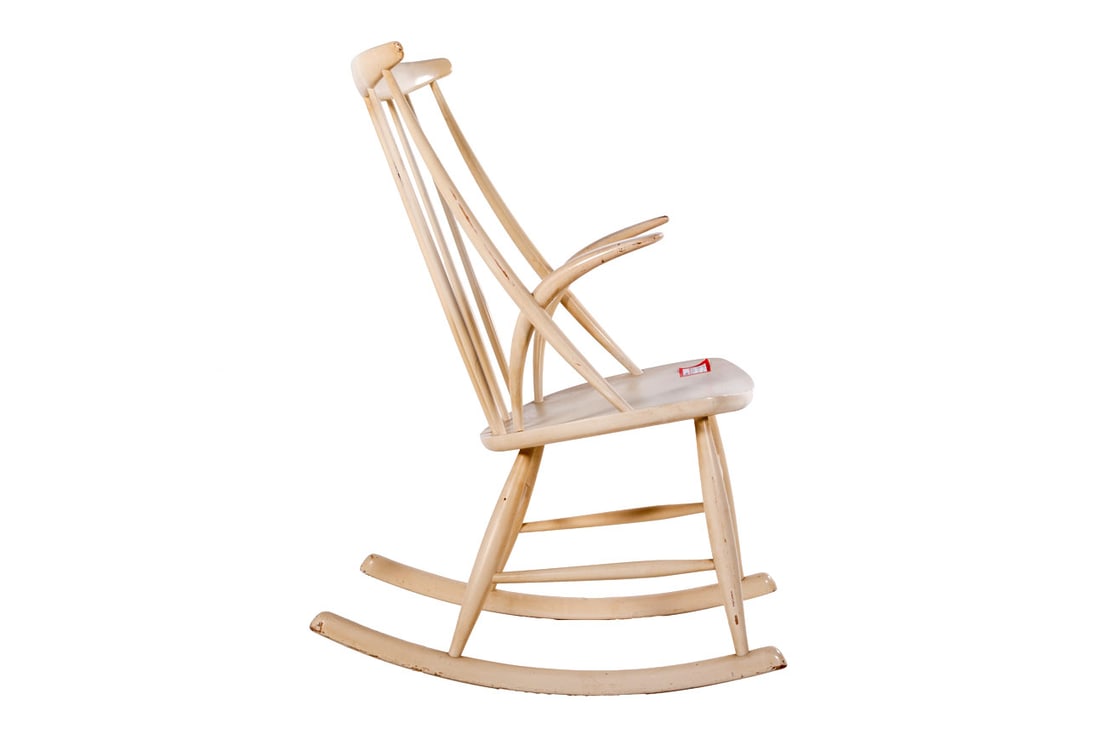 Rocking Chair by Illum Wikkelsø for Niels Eilersen - 2