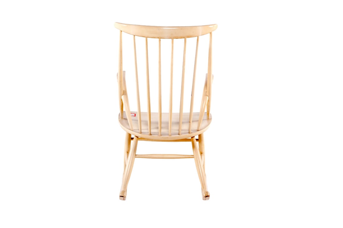 Rocking Chair by Illum Wikkelsø for Niels Eilersen - 4