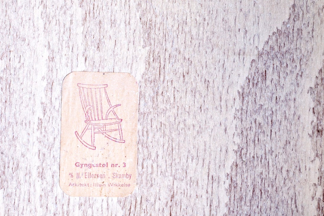 Rocking Chair by Illum Wikkelsø for Niels Eilersen - 5