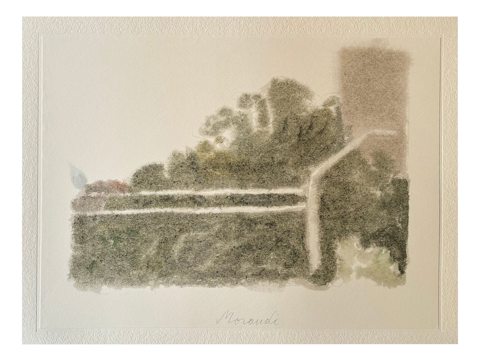 Giorgio Morandi, Landscape, 1973, Lithograph (1 of 8)