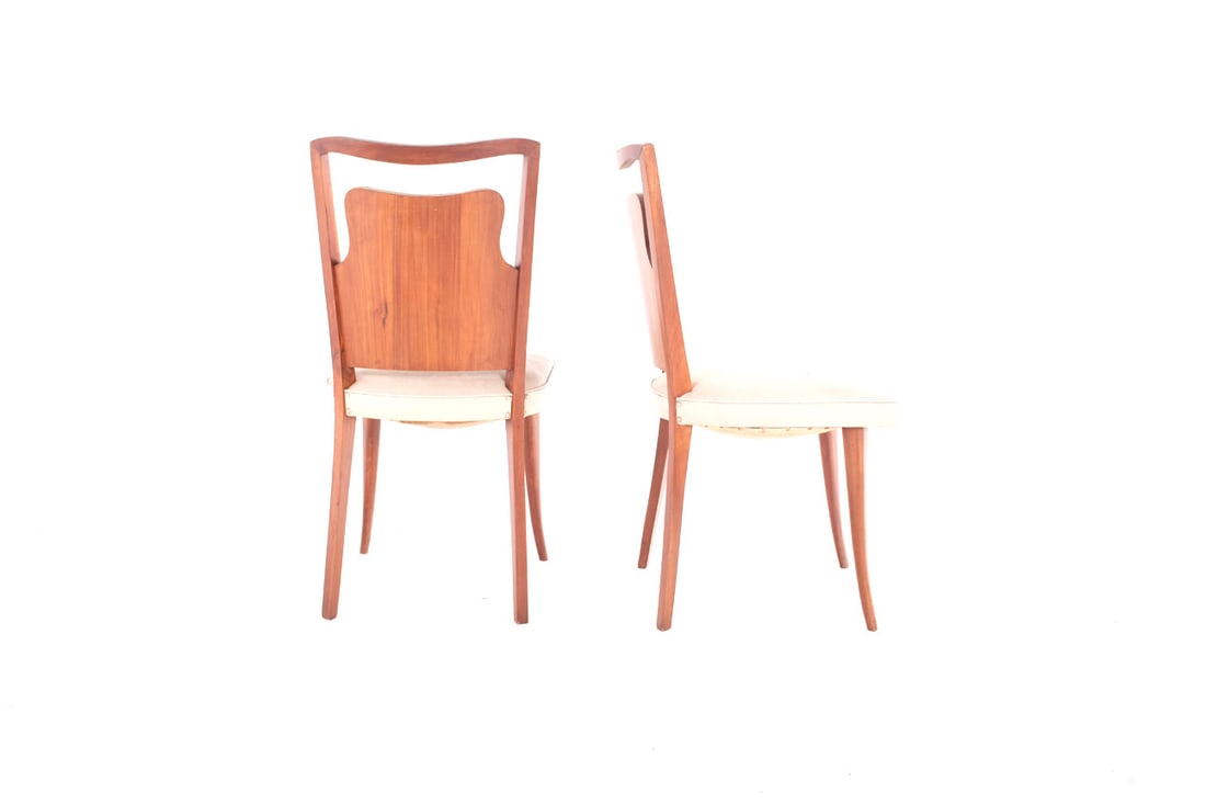 Italian Dining Chairs, 1930s, Set of 4 - 3