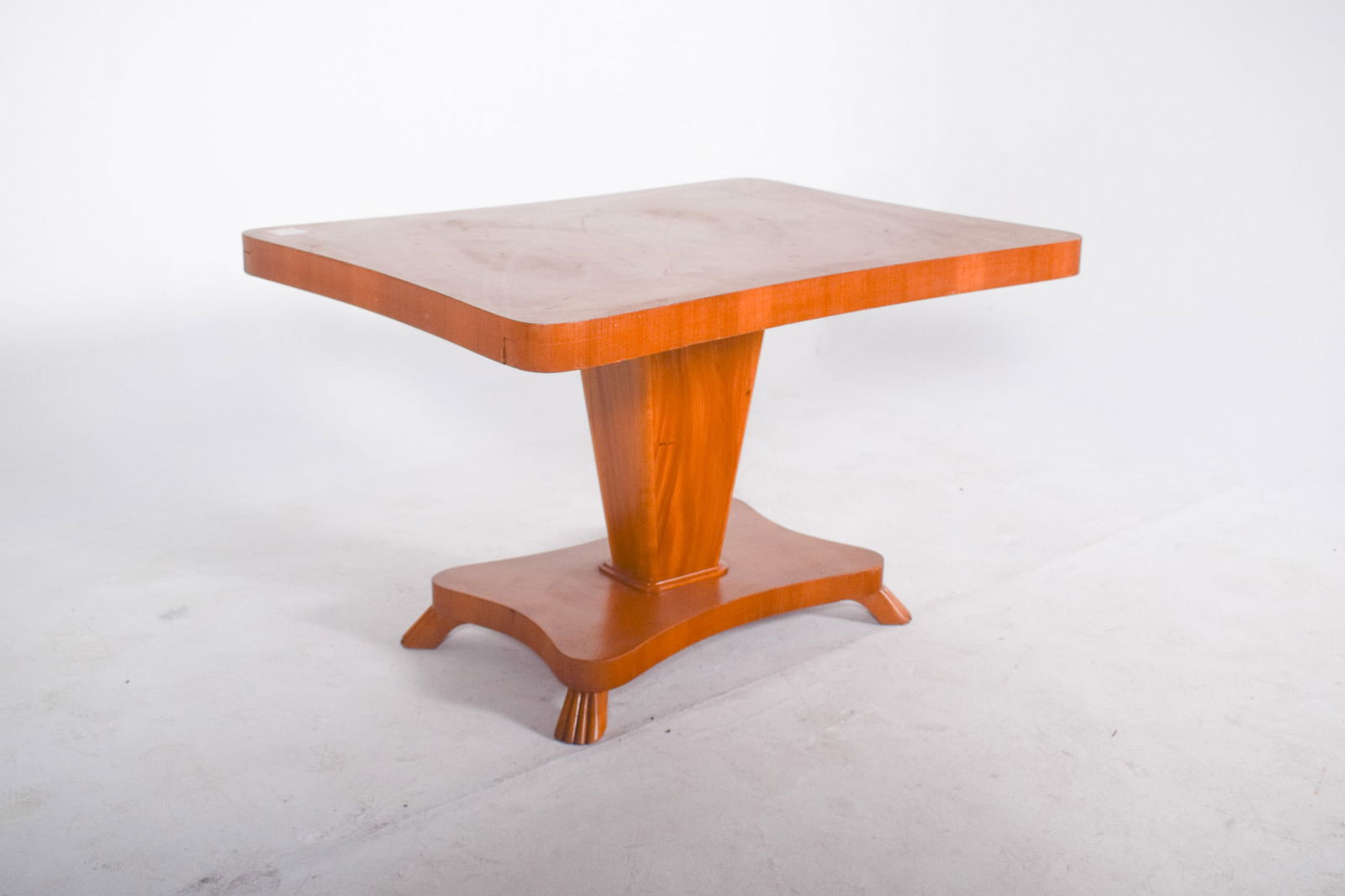 English Dining Table with Central Pedestal, 1920s - 4