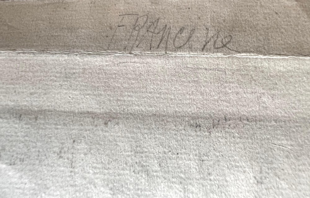 Francine Ledieu, Saint Valery, Winter, 1942, Ink - 7