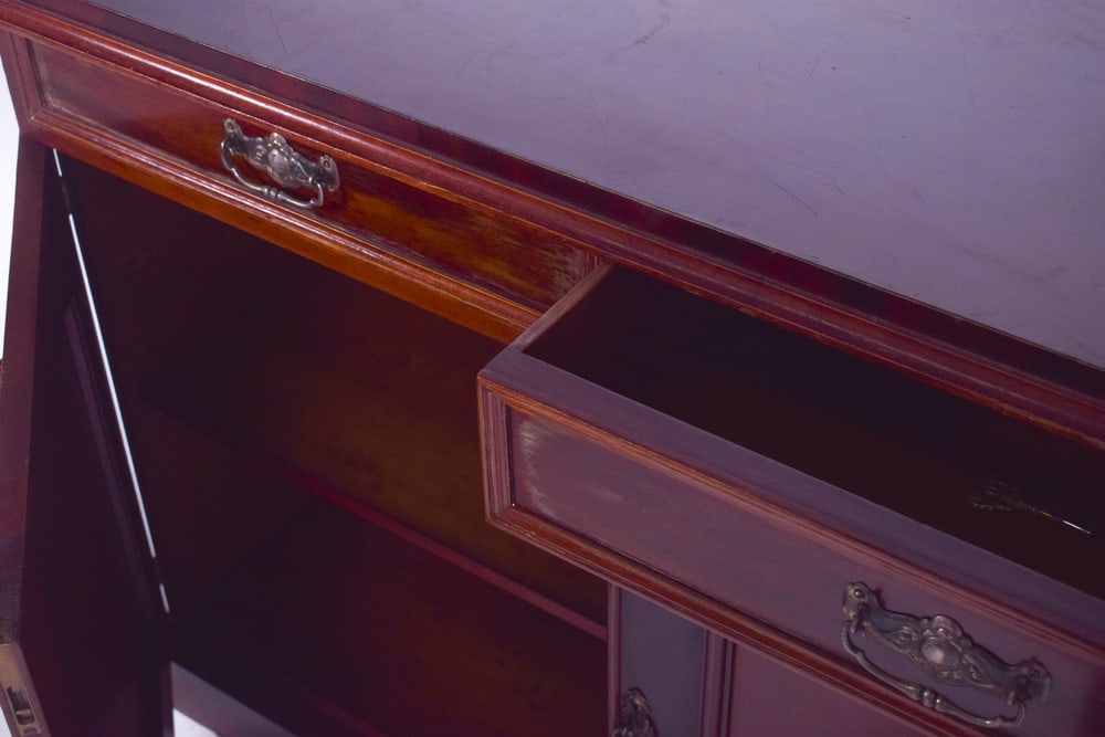 European English-Style Tall Sideboard - 8