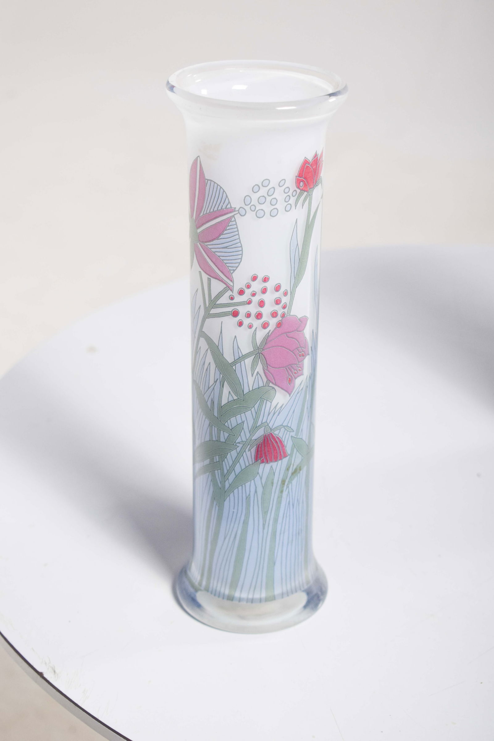 Painted Glass Jars by W. Bauer, Germany, 1930, Set of 2 - 7