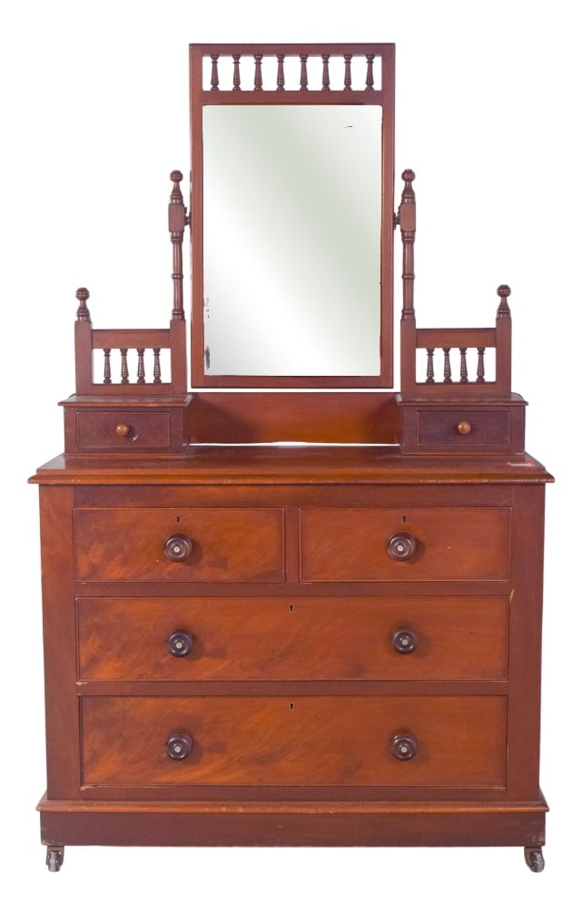 Vintage English Dressing Table with Drawers, 1920s (1 of 6)