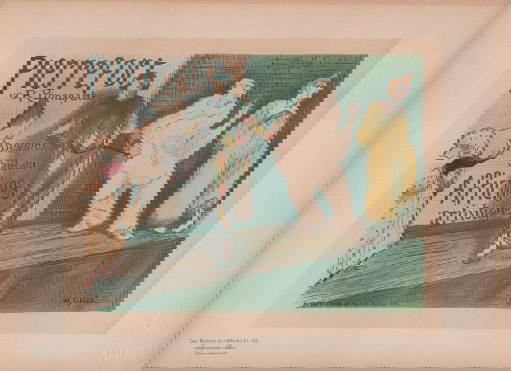 Ibels, Affiches artistiques Pierrefort, Lithograph - 8