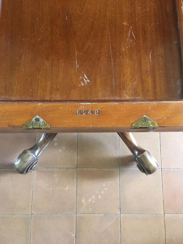 Victoria Walnut Tilt Top Table attributed to Filmer - 18