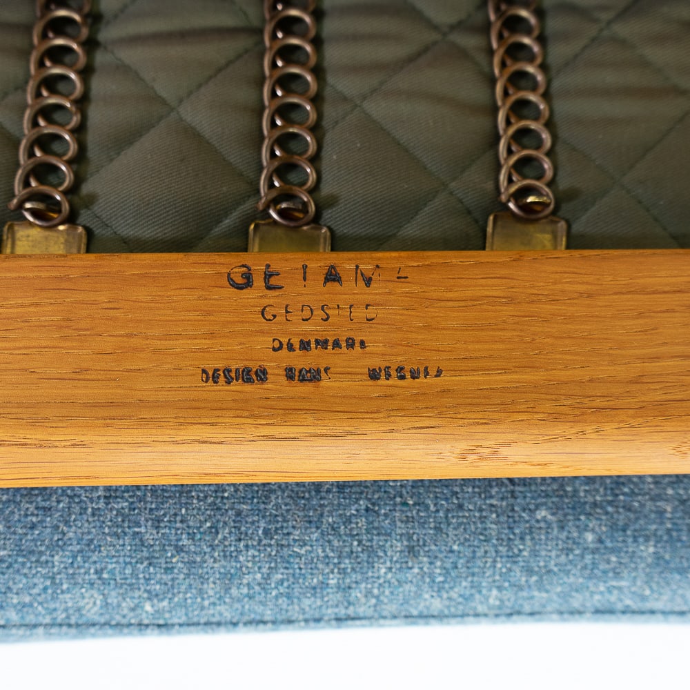 GE 290 3-Seater Sofa by Hans Wegner for Getama, 1960s - 12