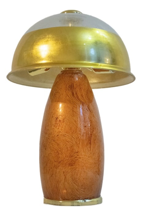 Murano Glass Table Lamp in Murano Glass by Ribes: Premium Collection Table Lamp in Murano Glass by Mariana Iskra for Ribes the Art of Glass, 2008 Country of Manufacture: Italy Design Period: from 2000 Production Period: Before 2010 Detailed