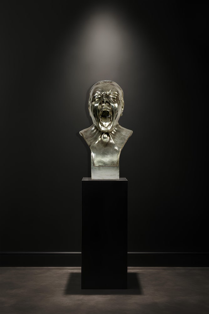 After Frank Xaver Masserschmidt, Yawning Bust, Wax - 2