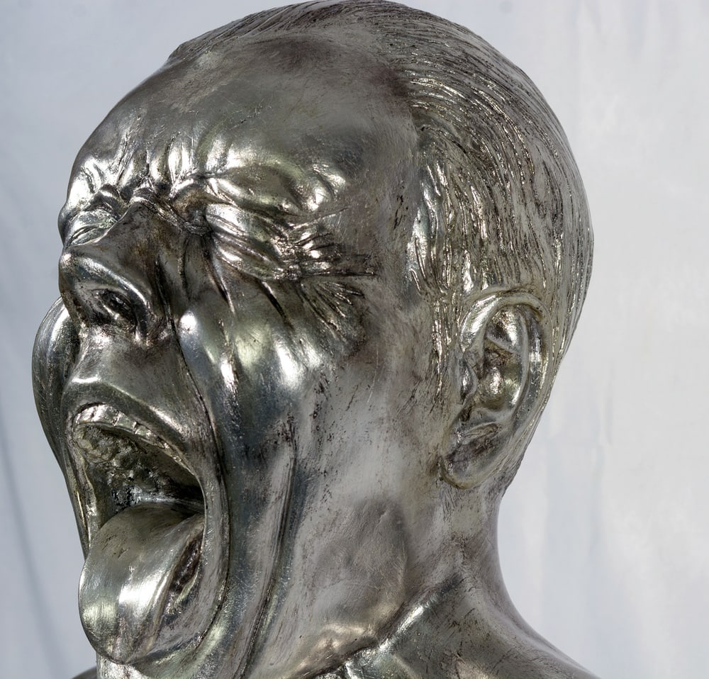 After Frank Xaver Masserschmidt, Yawning Bust, Wax - 4