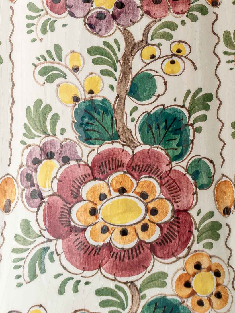 Polychrome Delft Double Gourd Vase from Velsen, 1960s - 4