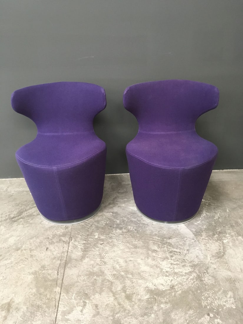 Fabric Armchairs from B&B Italia / C&B Italia, Set of 2 - 10