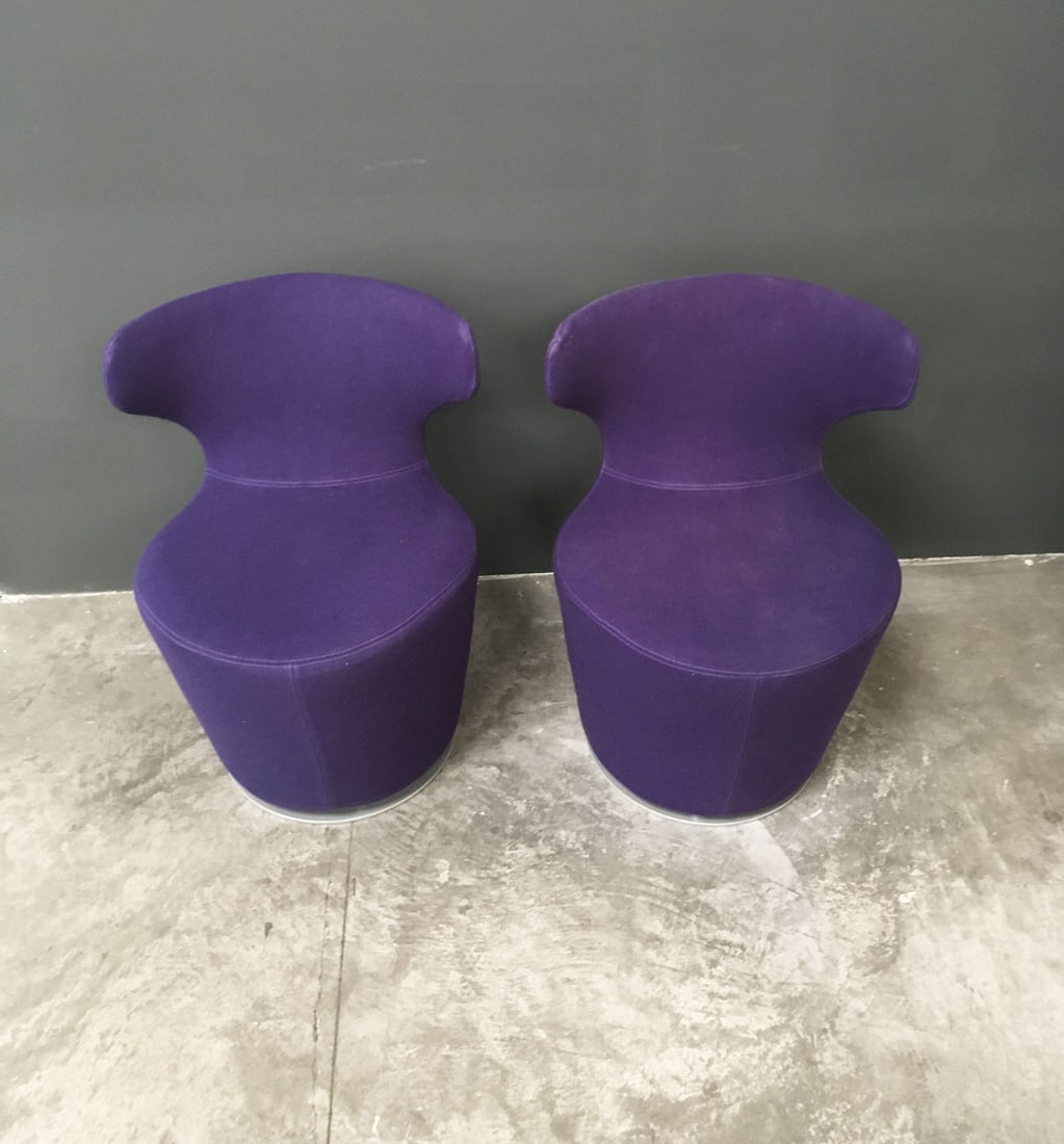 Fabric Armchairs from B&B Italia / C&B Italia, Set of 2 - 11