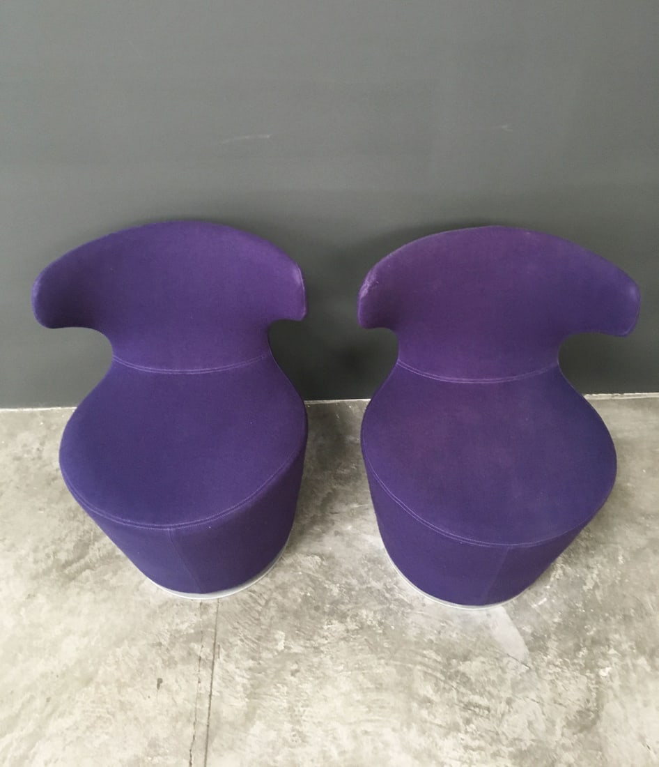 Fabric Armchairs from B&B Italia / C&B Italia, Set of 2 - 12