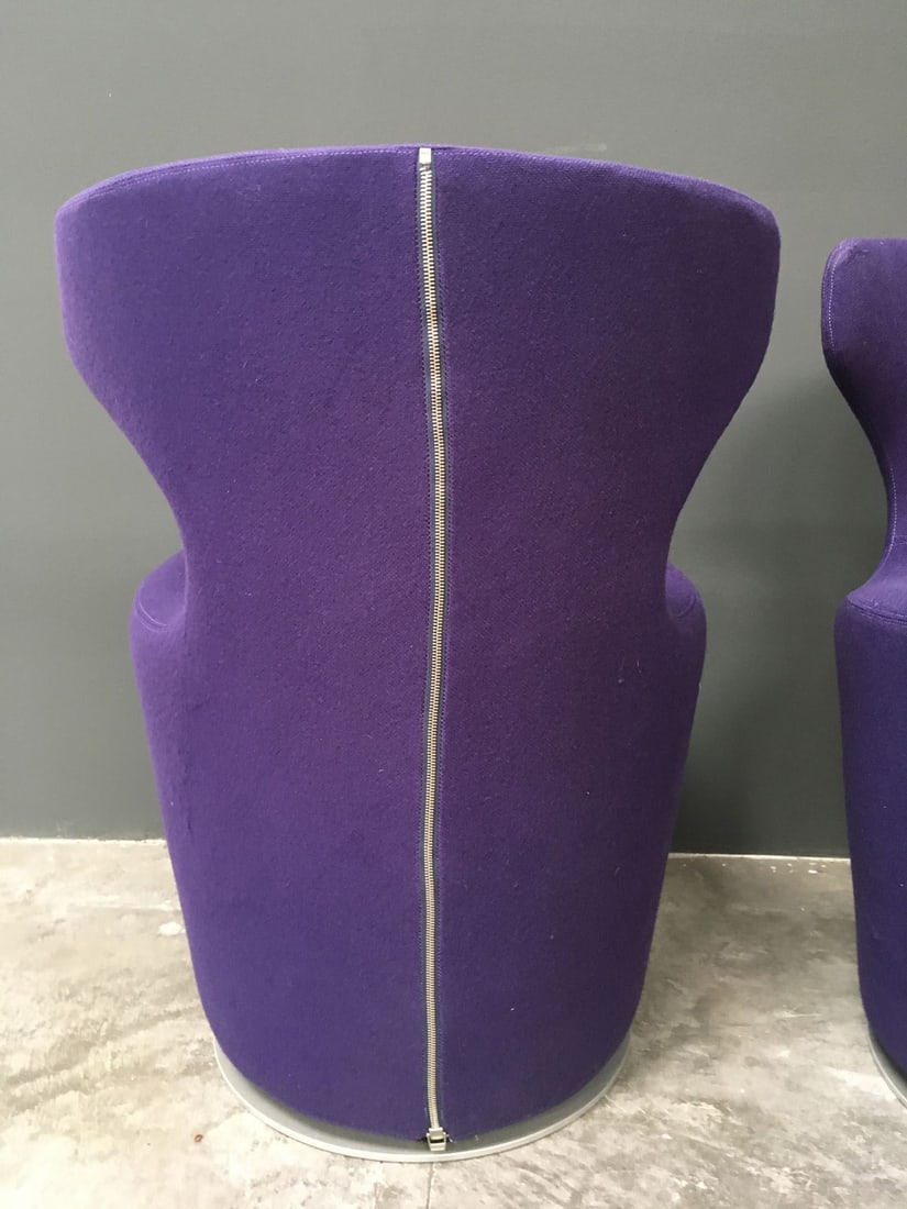 Fabric Armchairs from B&B Italia / C&B Italia, Set of 2 - 18