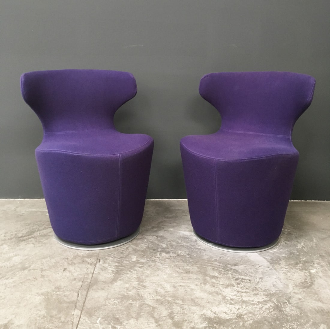 Fabric Armchairs from B&B Italia / C&B Italia, Set of 2 - 2