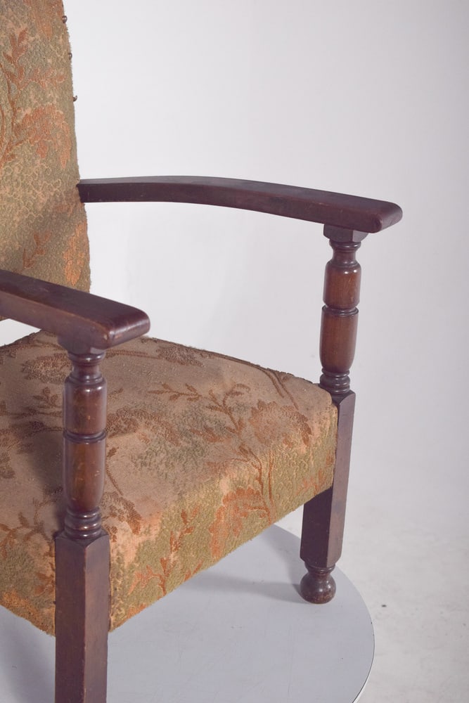 Portuguese Low Armchair, 1890s - 3