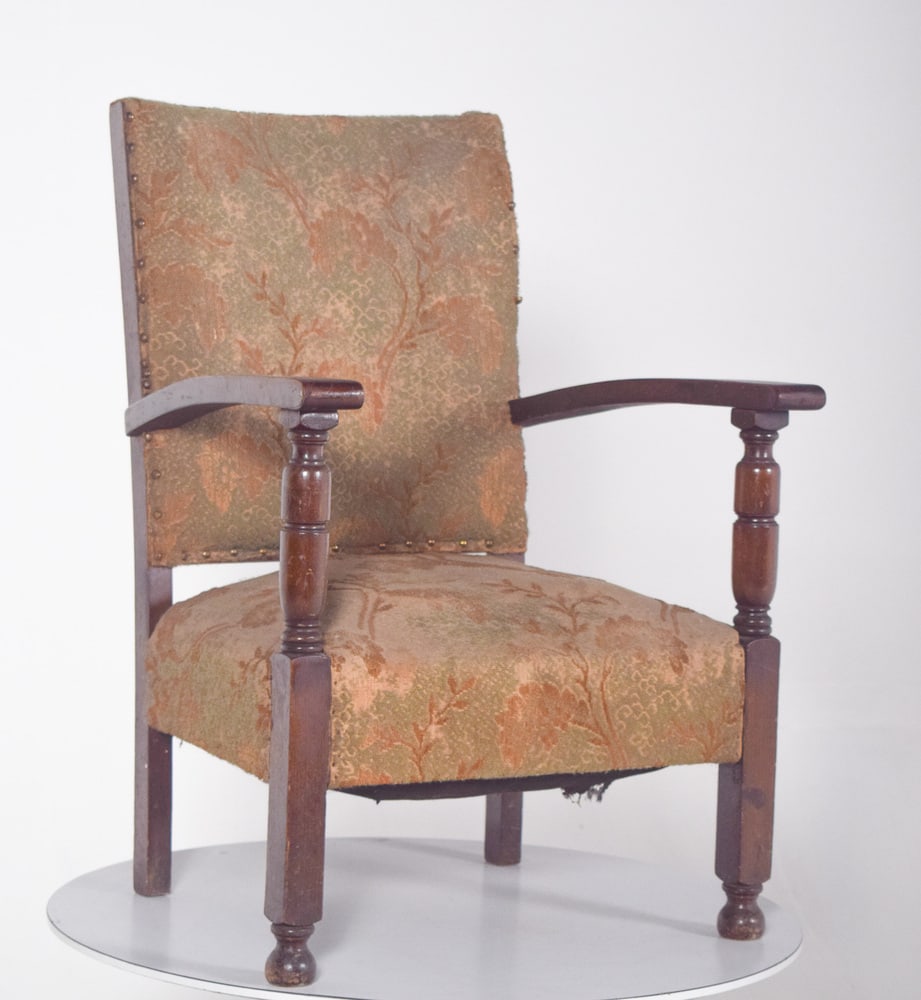 Portuguese Low Armchair, 1890s - 4