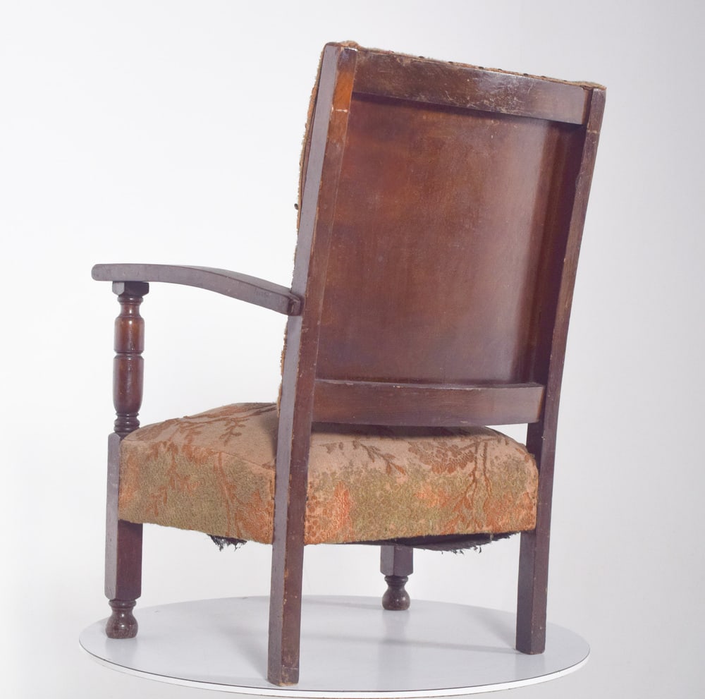 Portuguese Low Armchair, 1890s - 6