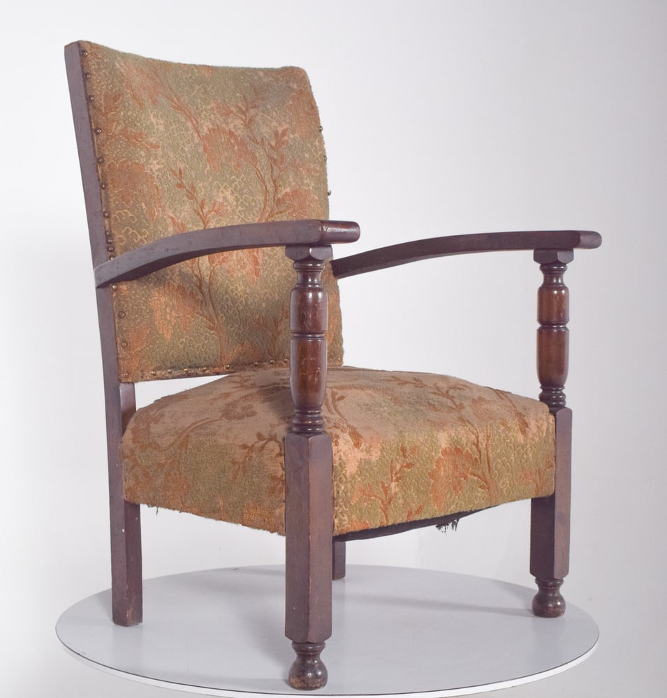 Portuguese Low Armchair, 1890s - 7