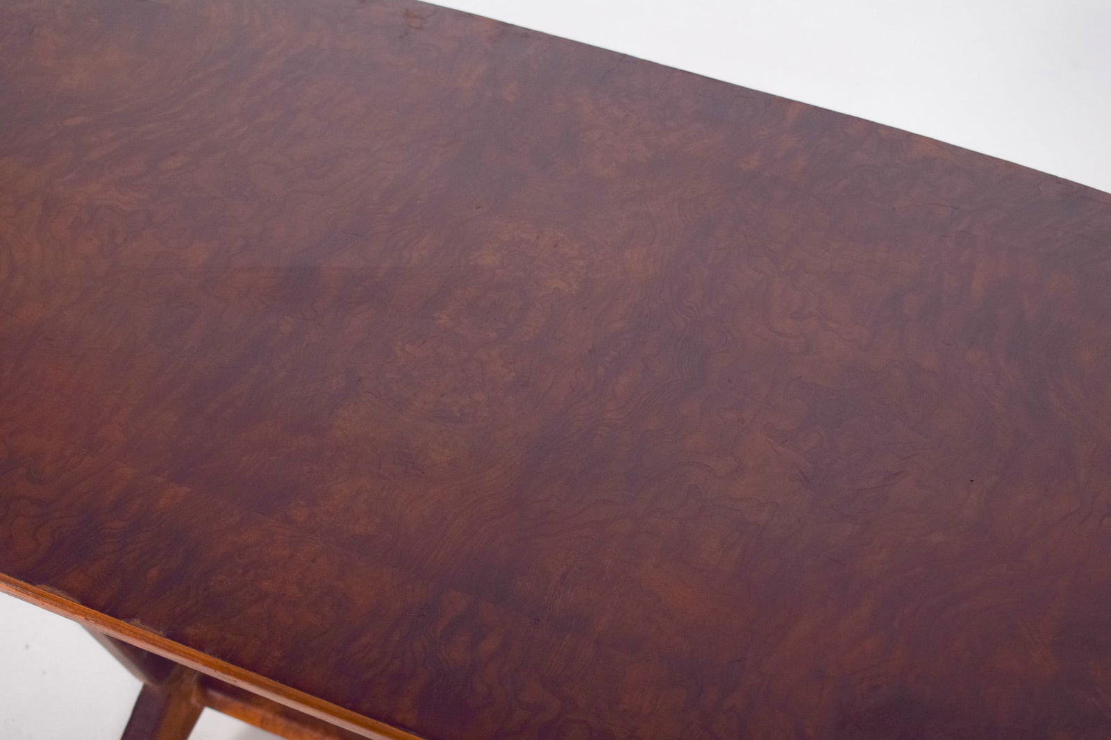 Rectangular Coffee Table with V-Shaped Legs, 1950s - 7