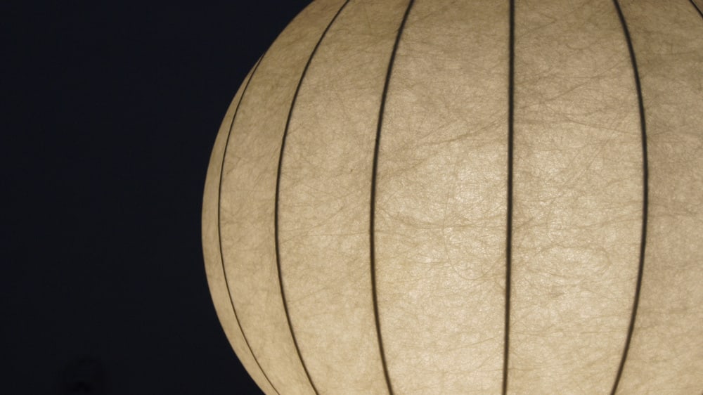 Mid-Century Cocoon Pendant Lamp from Goldkant Leuchten - 7