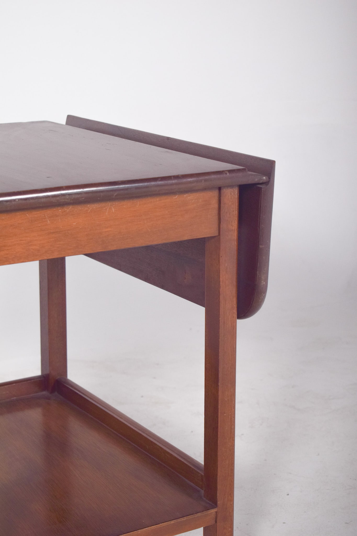 Mid-Century Tea Trolley with Flaps, 1960s - 3