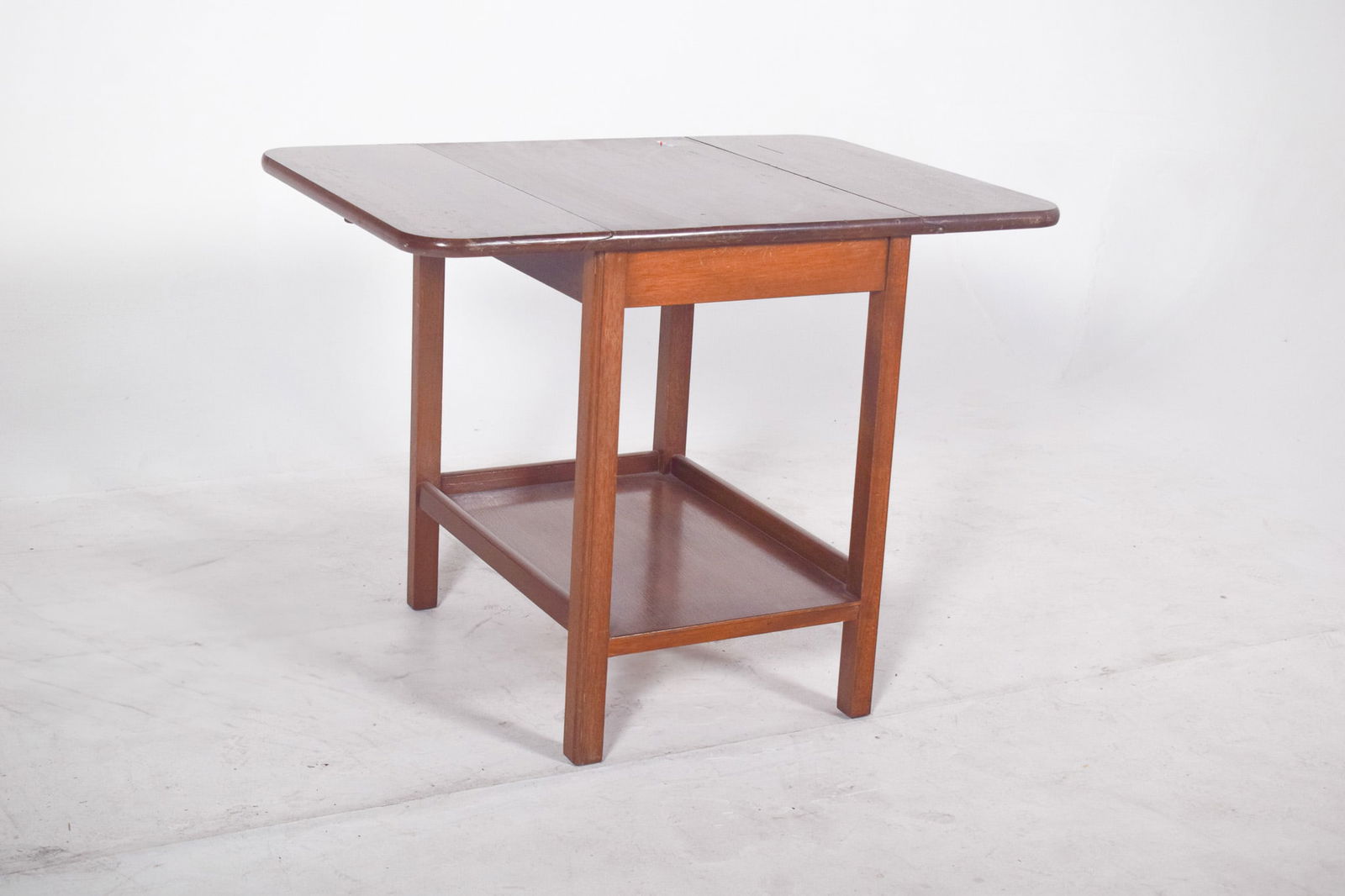 Mid-Century Tea Trolley with Flaps, 1960s - 7