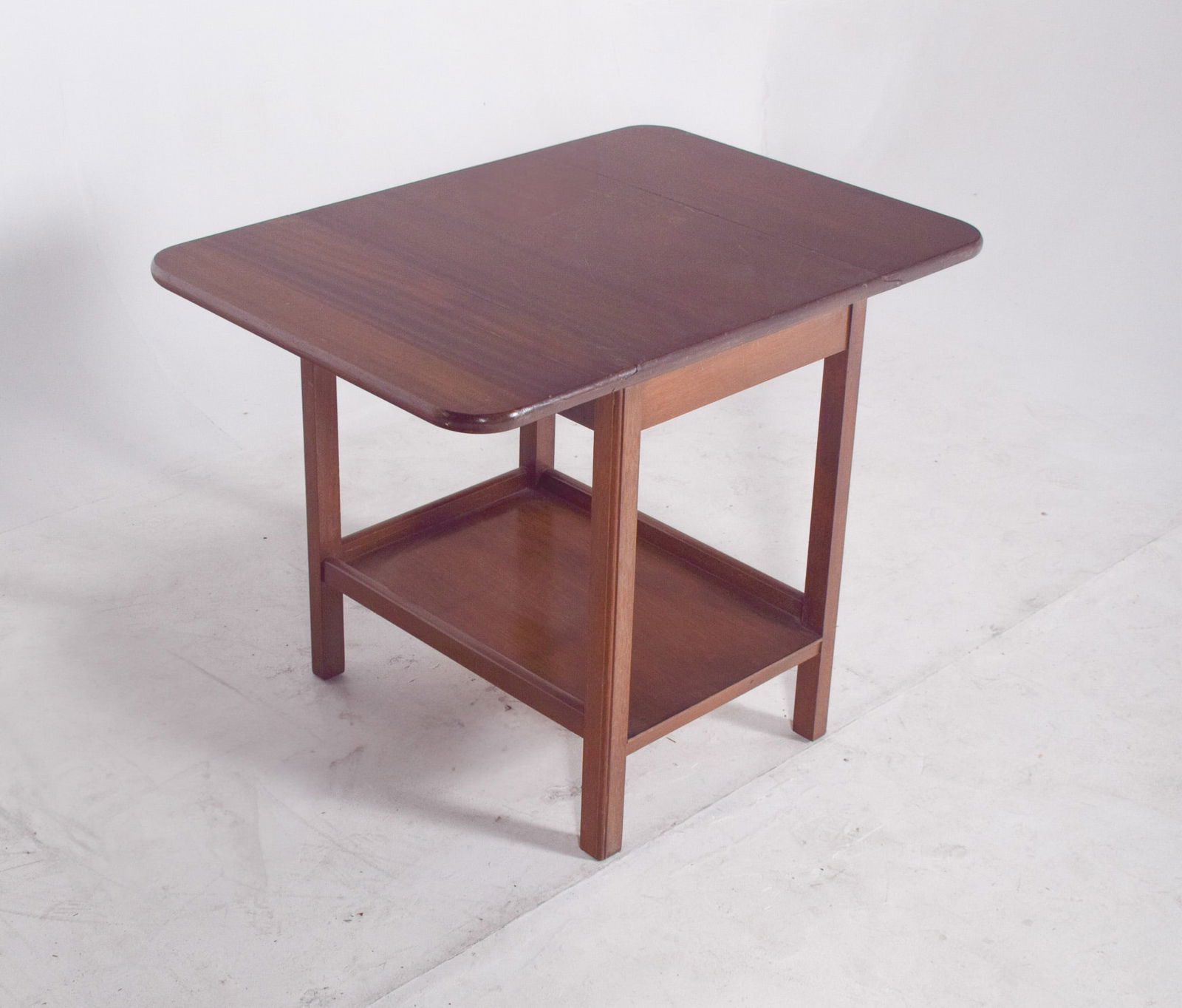 Mid-Century Tea Trolley with Flaps, 1960s - 9