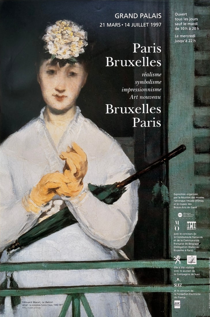 Édouard Manet, Le Balcon, 1997, Lithograph - 6